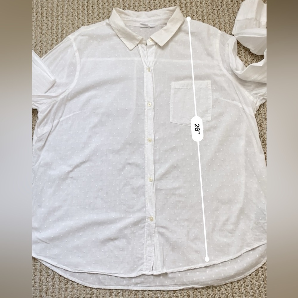 GAP | 100% Cotton Long Sleeve Button down Shirt XXL - Picture 12 of 14